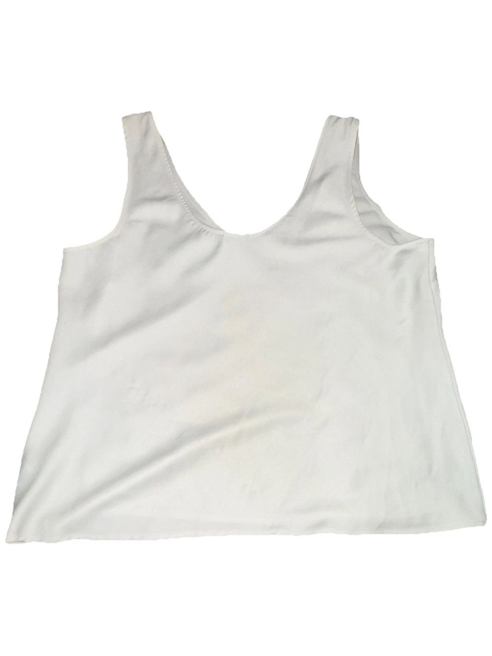 a new day White Scoop Neck Tank Top